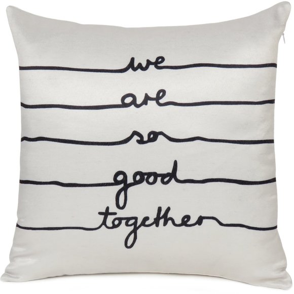 Oussum Home Decorative Digital Print Cushion Pillow Cover with Message - Picture 1 of 4